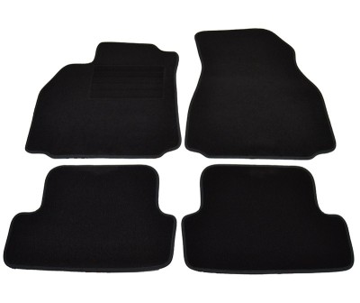 Covorase mocheta Renault Megane 2 cu 3/5 usi / Combi / Break 2000-2008 Negru , set de 4 bucati foto
