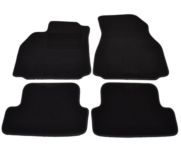 Covorase mocheta Renault Megane 2 cu 3/5 usi / Combi / Break 2000-2008 Negru , set de 4 bucati