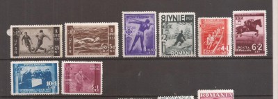 LP 119 Romania -1937 - U. F. S. R. SERIE, nestampilat foto