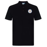 Manchester City tricou polo Crest black - XL, Manchester City Official