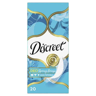 Absorbante Zilnice, Discreet, Skin Love, Ocean Breeze, 20 bucati foto