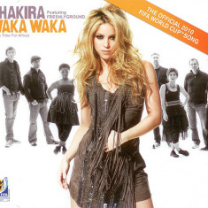 CD maxi-single Shakira Feat Freshlyground ‎– Waka Waka - This Time For Africa