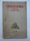 Cumpara ieftin Observatorul social economic - Institutul de cercetari economice si sociale, 1945