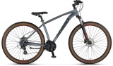 Bicicleta MTB Mosso Raceline Man Hidraulic, roata 29 , cadru 20 din aluminiu, culoare gri inchis