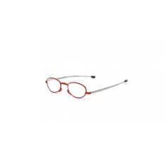 Ochelari de Vedere pentru Citit, model Breloc, telescopici si pliabili, Dioptrie +2.00, Rosu