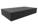 Carcasă Bază Oțel Negru 254x432x76mm