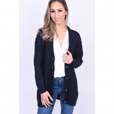 Cardigan Gros Vero Moda Becca V-Neck Bleumarin foto