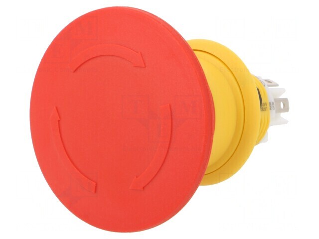 Comutator de Siguranță 16mm 2 Poziții NC Roșu