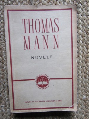 NUVELE - THOMAS MANN foto
