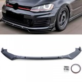 CUP spoiler frontal buza lucios negru, potrivit pentru VW Golf 7 13-20 Performance AutoTuning