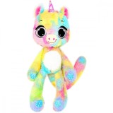 Jucarie de plus parfumata, Bubble Pops, S1, Raspberry Burst Unicorn, 34 cm