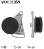 SKF VKM 31059 rola intinzator,curea transmisie