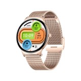 COLMI V89 Rose Gold , Smartwatch Elegant 1.43, AMOLED, Ultra Subtire 7.9mm, Bluetooth 5.2, Monitorizare Sanatate Sport, IP67 Waterproof