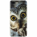 Husa silicon pentru Apple Iphone 7 Plus, Owl