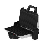 Sandwich maker/grill Zilan, 1600 W, termostat reglabil, indicator LED, placi aluminiu, inaltime ajustabila, Negru, Zilan Floria