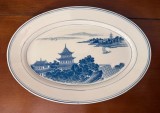 PLATOU DIN PORTELAN CHINEZESC- MARCAJ LILING- CHINA L35,5CM