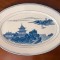 PLATOU DIN PORTELAN CHINEZESC- MARCAJ LILING- CHINA L35,5CM