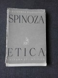 Carte Spinoza Etica Editura Stiintifica 1957 Brosata 358 Pagini