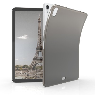 Husa pentru Apple iPad Air 4 (2020), Silicon, Negru, 53417.01 foto