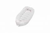 Cumpara ieftin Pozitionator SomnArt baby nest, 94x60cm, cu dantela, alb Relax KipRoom