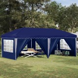 vidaXL Cort de Petrecere Pop-up 575 x 288 x 245 cm albastru 42019802