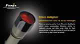 FILTRU ADAPTOR AD302-R PENTRU SERIILE TK (ROSU)