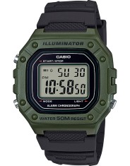 Ceas Barbati, Casio, Collection W-21 W-218H-3A - Marime universala