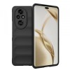 Husa Honor 200 Pro Techsuit Magic Shield Neagra, Protectie Socuri, Anti-Zgarieturi