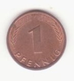 Germania (R.F.G.) 1 pfennig 1995 F