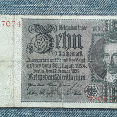 10 ReichsMark 1929 Germania / mark marci seria 06777074