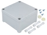 Carcasă universală TEMPO ABS gri IP65 110x110x65mm