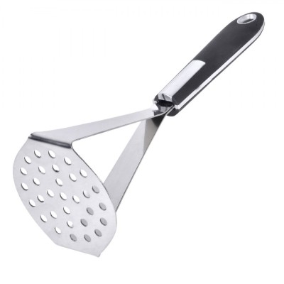 Presă Cartofi Inox, 26cm, M&amp;acirc;ner Cauciuc Negru foto