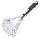 Presă Cartofi Inox, 26cm, M&acirc;ner Cauciuc Negru