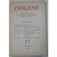 DIOGENE , REVUE TRIMESTRIELLE , No. 57 , 1967