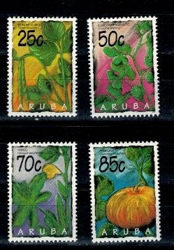 Aruba 1995 - Plante, leguminoase, serie neuzata foto