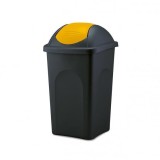 Cos gunoi deseuri selective capac batant 30L galben