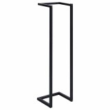 Cumpara ieftin Suport de prosoape, negru, 25x20x95 cm, fier