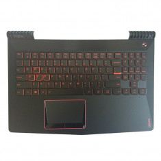 Carcasa superioara cu tastatura iluminata palmrest Laptop, Lenovo, Legion Y520-15, Y520-15IKBN, Y520-15IKBM, Y520-15IKBA, 5CB0Q67227, pentru GTX 1050, foto