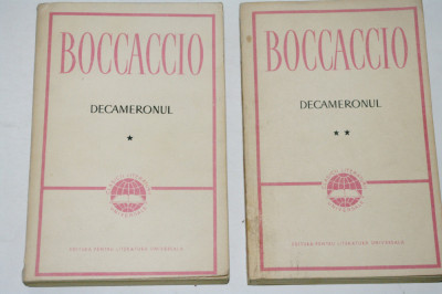 Decameronul - Boccaccio - 2 vol. foto