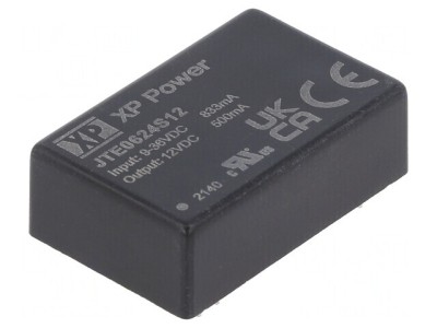 Convertor DC/DC 6W 9-36V la 12V 500mA DIP24 foto