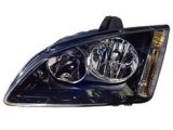 Far Ford Focus 2 (Da ) 11.2004-01.2008, Stanga, tip bec H1+H7, ECE, reglare electrica, culoare negru, fara motoras reglare, Depo, 1329413, 1329413/14