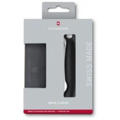 Set Cutit Pliabil Si Tocator Victorinox , Lama Zimtata 11cm, Negru foto