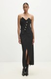 Answear Lab compleu femei, culoarea negru