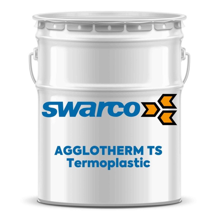 Sistem vopsea marcaj rutier swarco AGGLOTHERM TS Termoplastic