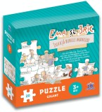 Ema si Eric invata bunele maniere - Puzzle gigant