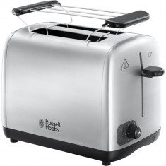 Prajitor de paine Russell Hobbs 24080-56, 1200 W, 2 felii, Argintiu