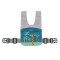 Ham de siguranta si mers pentru bebelusi, reglabil, cu frau de ghidare detasabil, Reer Travelkid Go 53132 Children SafetyCare