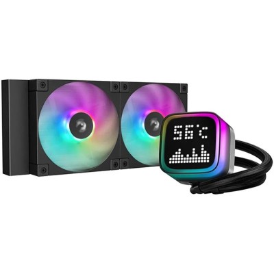 Cooler Procesor DEEPCOOL LP240 ARGB NEGRU foto
