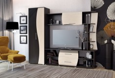 Living Kapri Ro Wenge+Mesteacan 225x45x192 cm