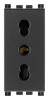 Priza standard italian 1M 16A Vimar Arke gri antracit 19203